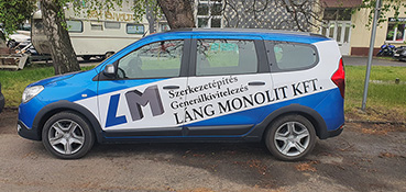 Autófóliázás csíkozással 2