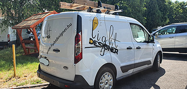 Transit custom autófóliázás