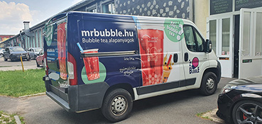 Citroen jumper karosszéria fóliázás 2