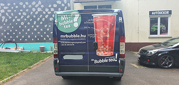 Citroen jumper karosszéria fóliázás