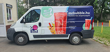 Citroen jumper karosszéria fóliázás