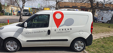 Céges autófóliázás vakablakban 2