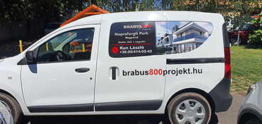 Dacia dokker autófóliázás