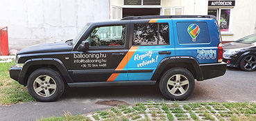 Jeep autófóliázás