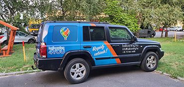 Jeep autófóliázás