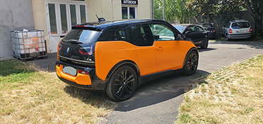 Karosszéria fóliázás BMW I3 2