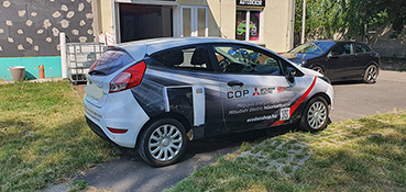 Karosszéria fóliázás nyomtatott fóliából 2