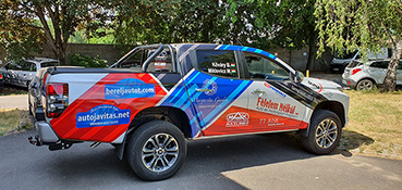 Mitsubishi karosszéria fóliázás 2