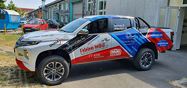 Mitsubishi karosszéria fóliázás 3