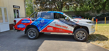 Mitsubishi karosszéria fóliázás