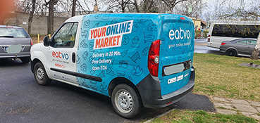 Nyomtatott autódekor 2